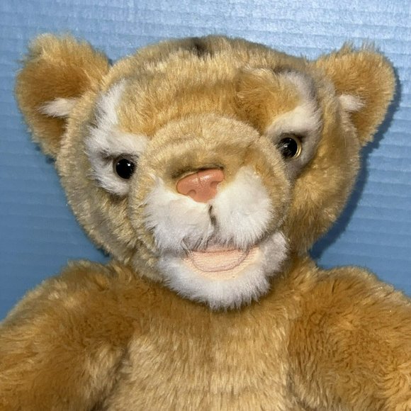 Build A Bear Puma Cougar Mountain Lion Wild Cat 12" Plush Zoo Stuffed Animal BAB - Picture 2 of 7